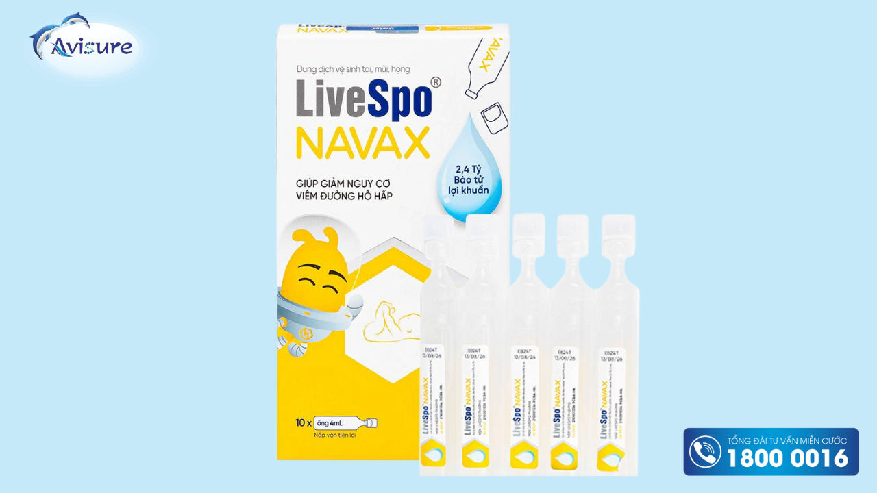 Livespo Preg-mom men vi sinh probiotic dạng ống